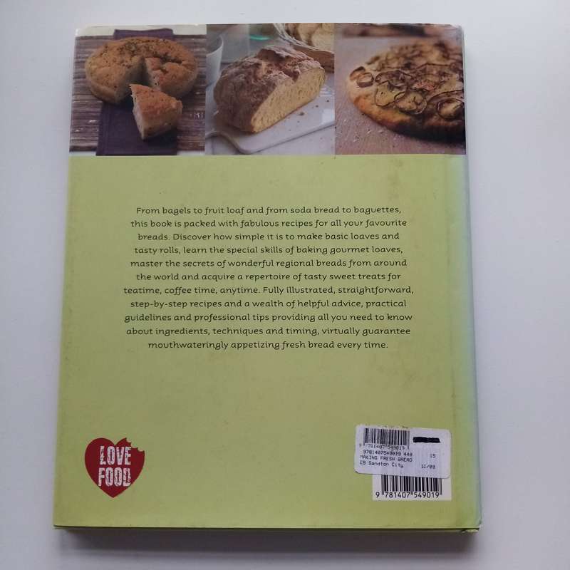 Hardcover Guide to Bread Making: Fresh Artisan Breads, Recipes & Techniques for All Skill Levels