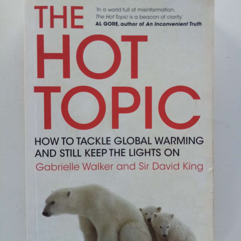 The Hot Topic by Gabrielle Walker & David King: How to Tackle Global Warming
