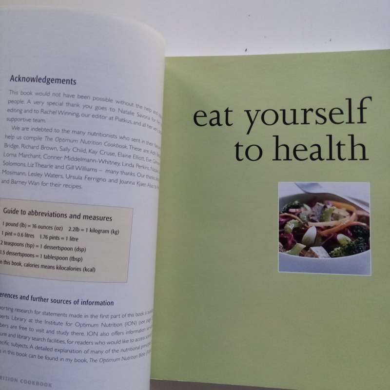 The Optimum Nutrition Cookbook by Patrick Holford: Delicious Recipes for Better Health