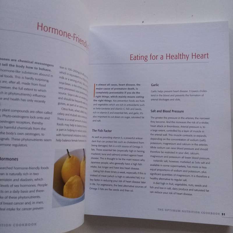 The Optimum Nutrition Cookbook by Patrick Holford: Delicious Recipes for Better Health