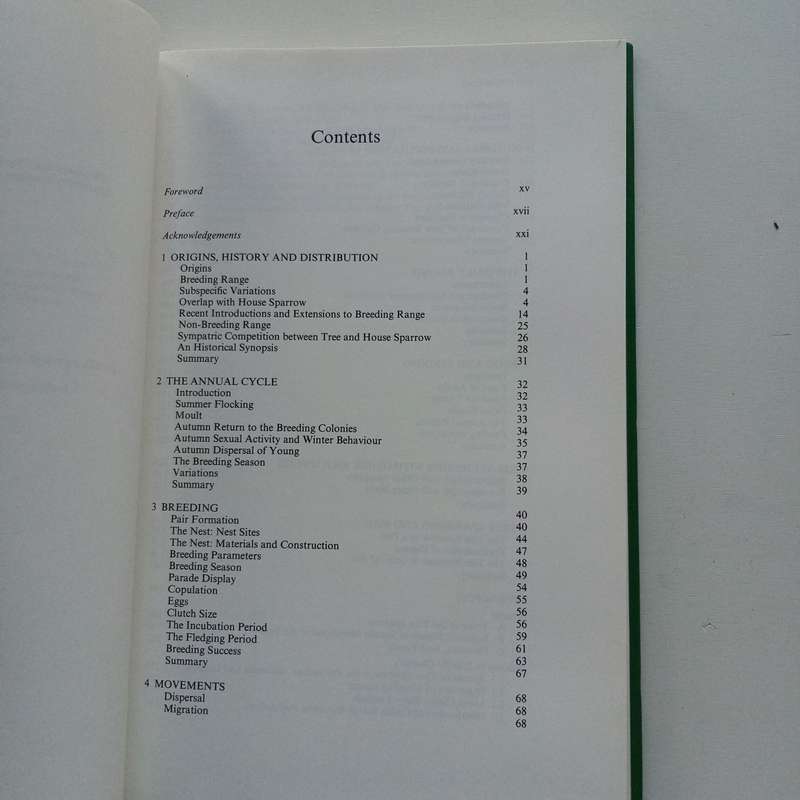 Tree Sparrow by J. Denis Summers-Smith: A Comprehensive Study of a Charming Bird