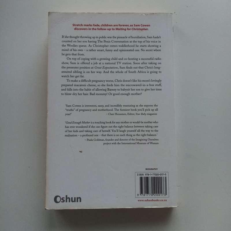 Good Enough Mother by Sam Cowen - An Honest, Humorous Take on Motherhood