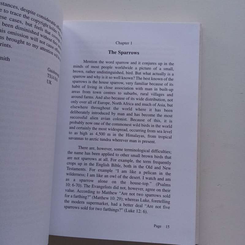 On Sparrows and Man: A Love-Hate Relationship by J. Denis Summers-Smith