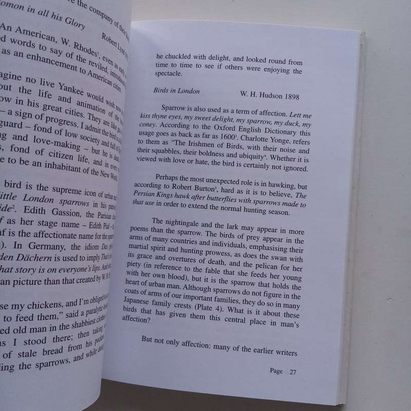 On Sparrows and Man: A Love-Hate Relationship by J. Denis Summers-Smith