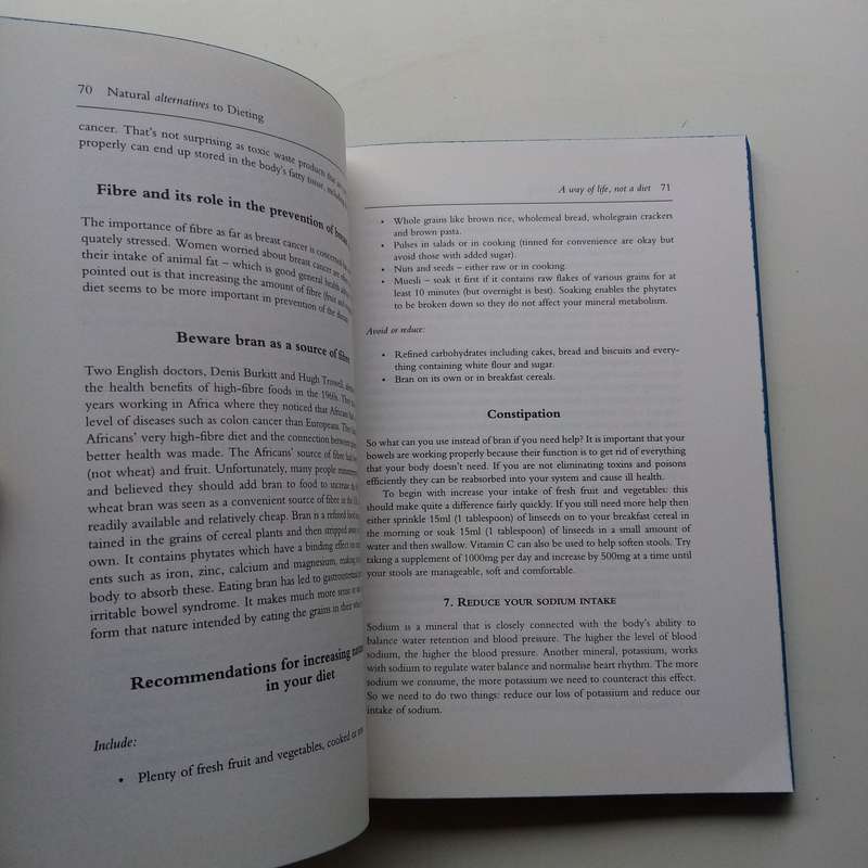 Natural Alternatives to Dieting: Sustainable Weight Loss and Healthy Living by Marilyn Glenville