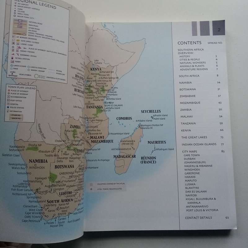 Activity Atlas of Southern Africa for Spirited People  Your Guide to Adventure and Exploration