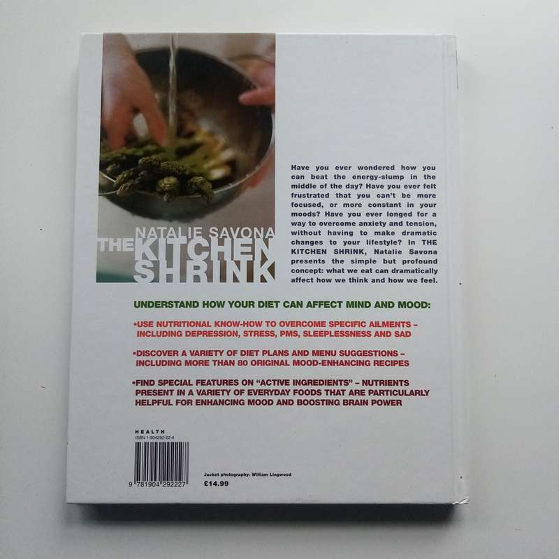 The Kitchen Shrink by Natalie Savona  Nourish Your Mind with Foods and Recipes for Mental Well-bein