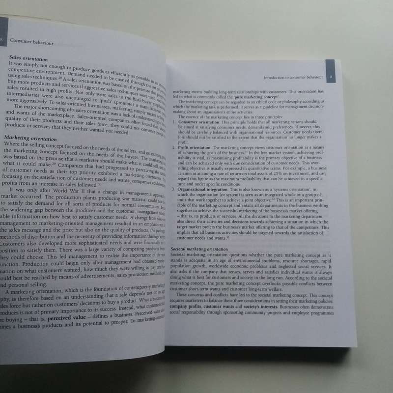Consumer Behaviour by Michael Cant & Annekie Brink - Insights for Marketing and Business