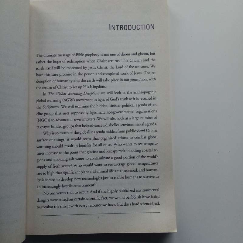The Global-Warming Deception by Grant R. Jeffrey - Exposing Hidden Agendas