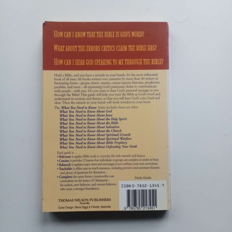 The Bible in 12 Lessons by Max Anders: A Clear and Concise Guide to Understanding the Bible