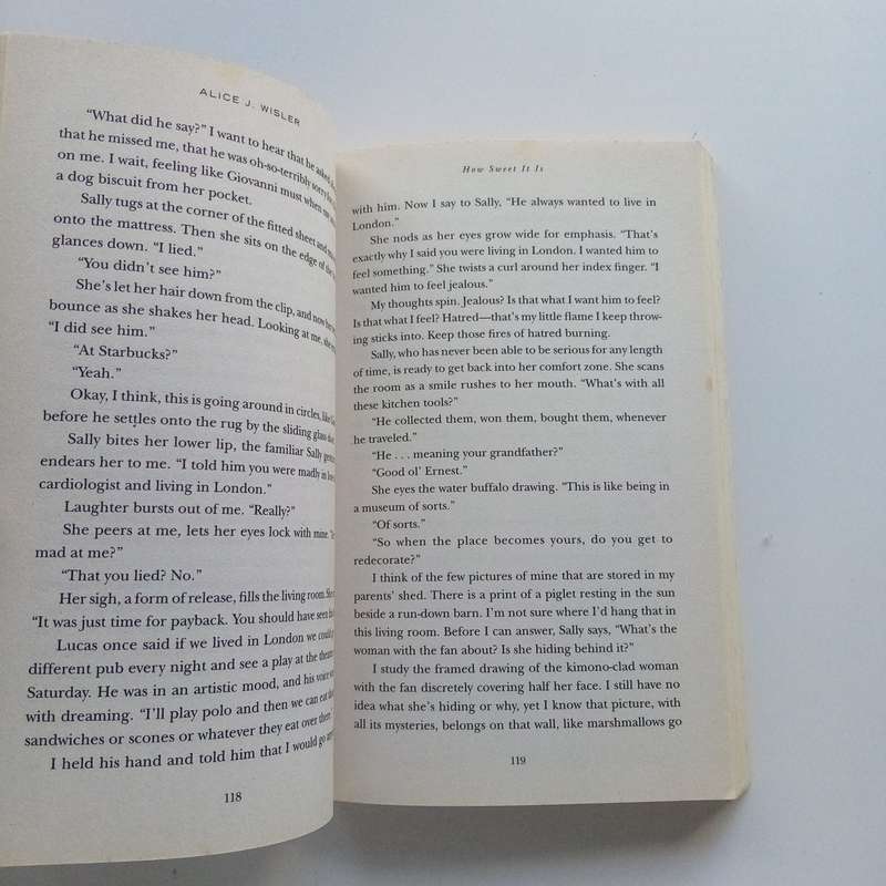 How Sweet It Is by Alice J. Wisler - A Heartwarming Story of Love and Healing