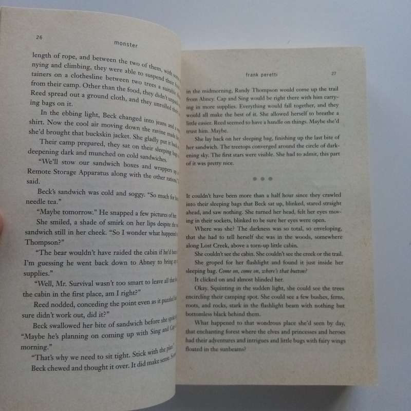 Monster (Paperback) by Frank Peretti: A Thrilling Supernatural Tale of Fear and Redemption