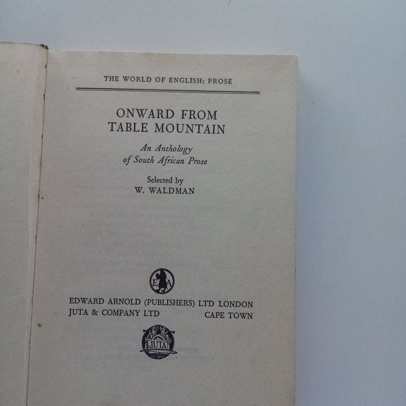 Onward From Table Mountain by W. Waldman  Inspiring Perspectives from South Africa's Landmark