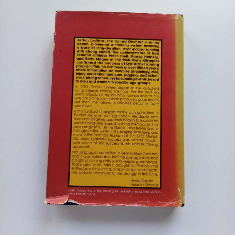 Running the Lydiard Way by Arthur Lydiard & Garth Gilmour  A Proven System for Runners of All Level