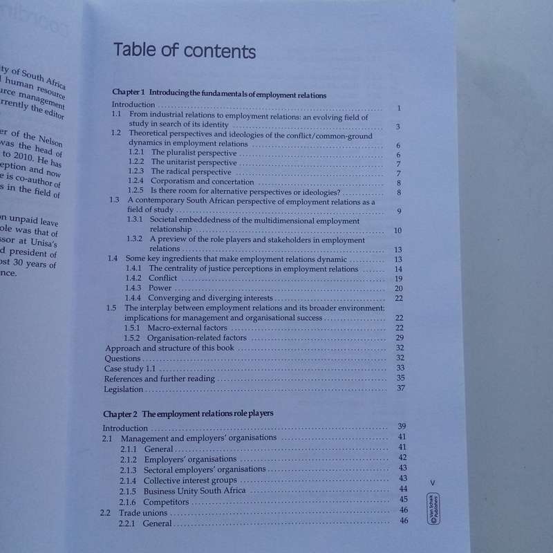 South African Employment Relations (7th Edition, Paperback) - Theory and Practice Guide