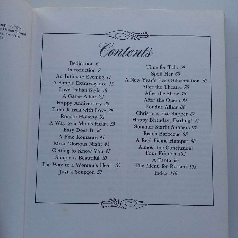 Candlelight Dinners by Julie Hamilton - Romantic Recipes for Two