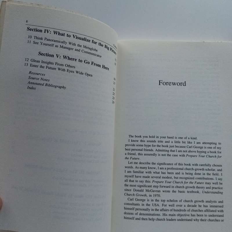 Prepare Your Church for the Future by Carl F. George - Visionary Leadership Guide