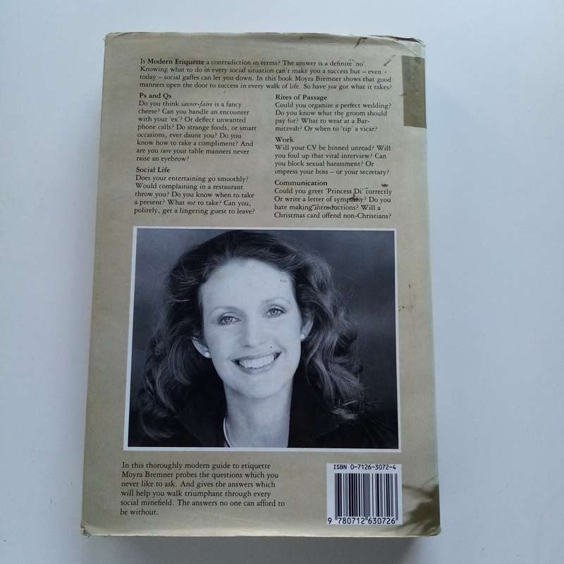 Modern Etiquette by Moyra Bremner - Your Guide to Polished Social Grace