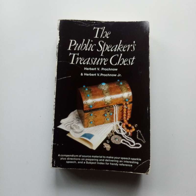 The Public Speaker's Treasure Chest: Tips, Stories, and Quotes by Herbert V. Prochnow