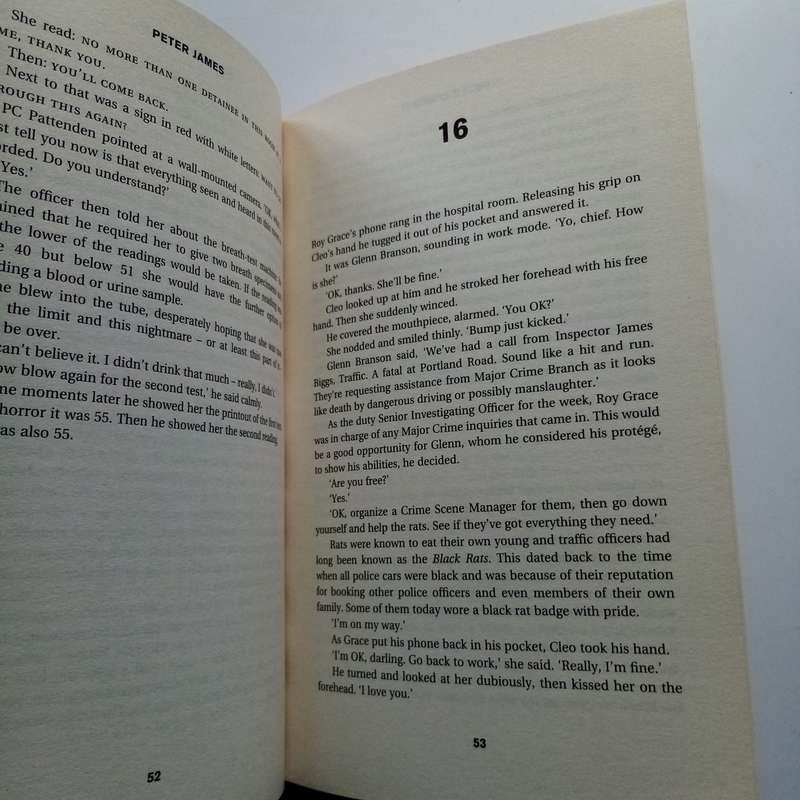 Dead Man's Grip by Peter James | Gripping Crime Thriller Hardcover Edition