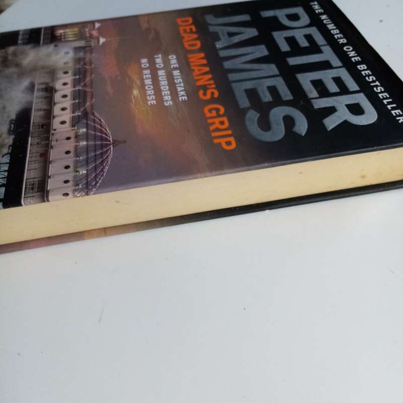 Dead Man's Grip by Peter James | Gripping Crime Thriller Hardcover Edition