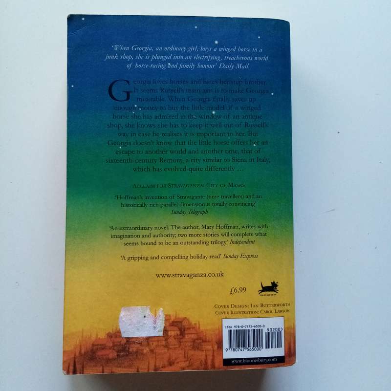 Stravaganza: City of Stars by Mary Hoffman | Fantasy Adventure | Time Travel & Romance
