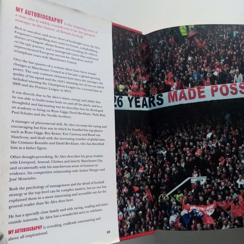 Alex Ferguson: My Autobiography  The Iconic Memoir by Sir Alex Ferguson