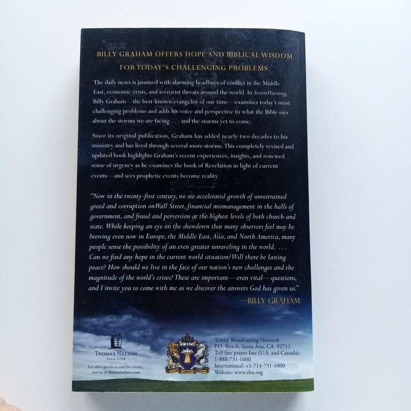 Storm Warning: A Powerful Message by Billy Graham