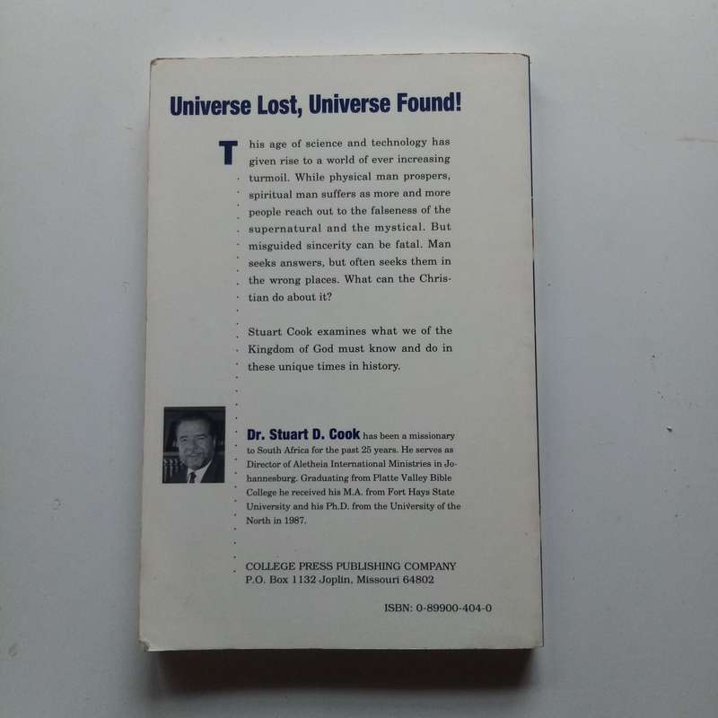 Universe Lost: Reclaiming a Christian Worldview by Stuart Cook - A Profound Exploration of Faith