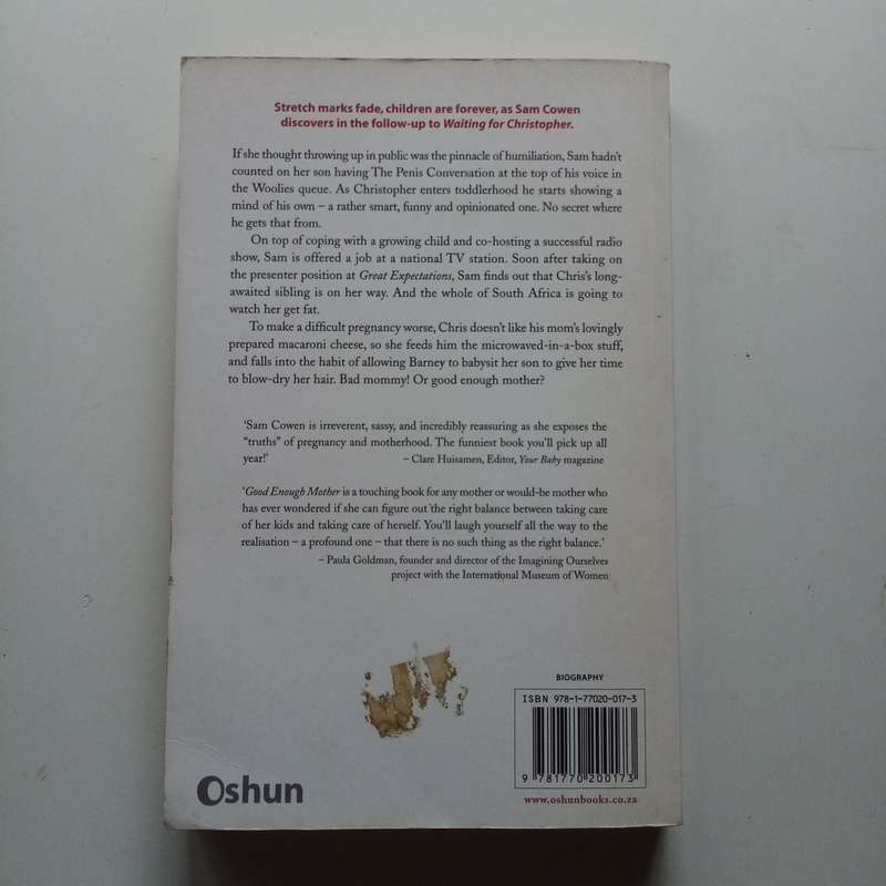 Good Enough Mother by Sam Cowen - An Honest and Hilarious Journey Through Motherhood