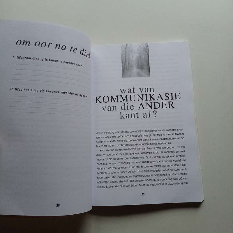 Die Eerste 5 Minute na die Dood deur Isak Burger - 'n Oordenking oor die Lewe na die Lewe