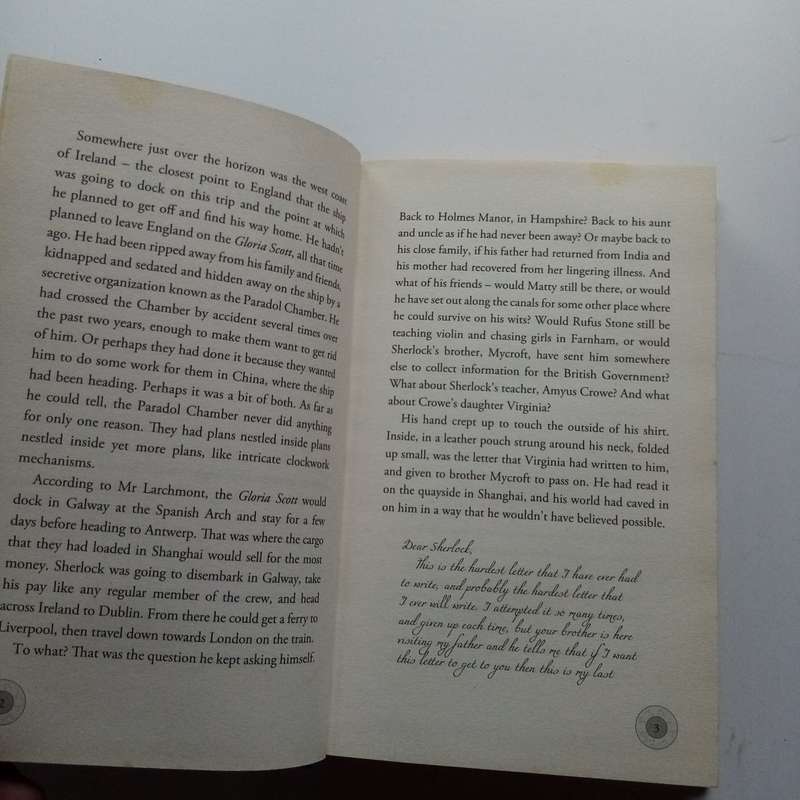 Young Sherlock Holmes: Knifes Edge by Andrew Lane - A Thrilling Hardcover Adventure