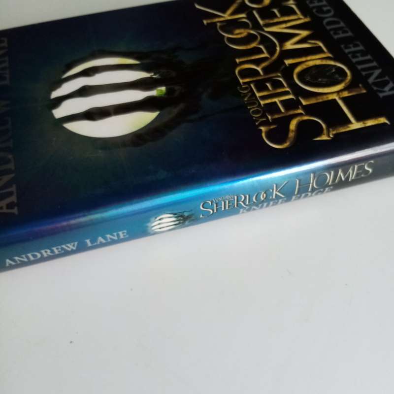 Young Sherlock Holmes: Knifes Edge by Andrew Lane - A Thrilling Hardcover Adventure