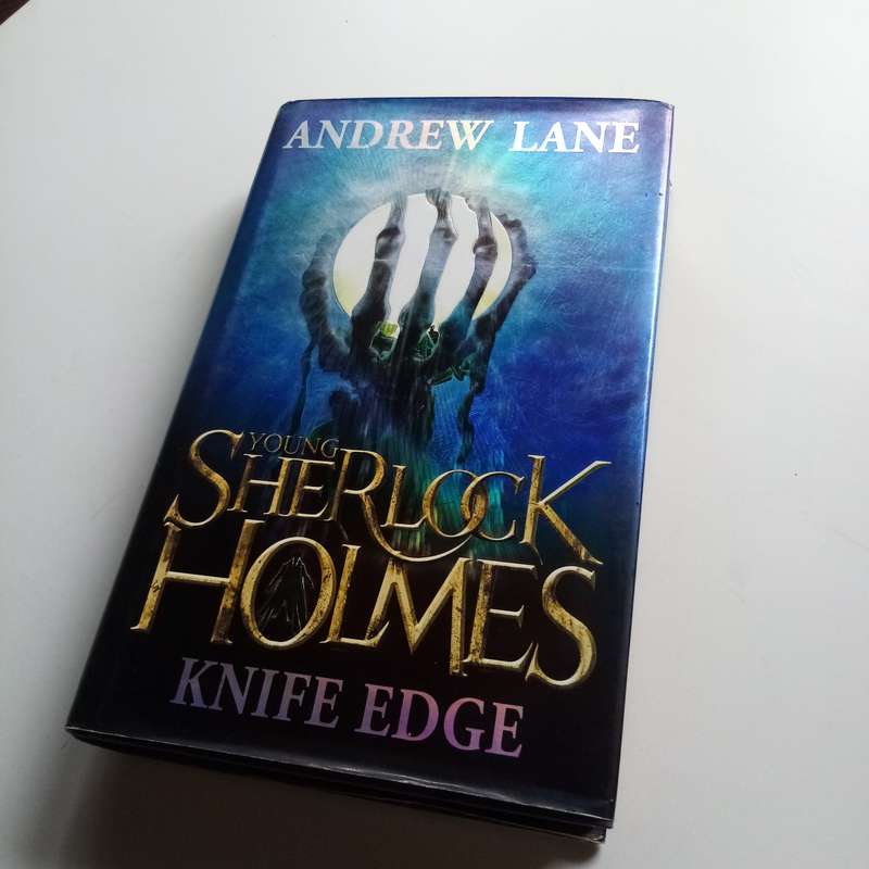 Young Sherlock Holmes: Knifes Edge by Andrew Lane - A Thrilling Hardcover Adventure