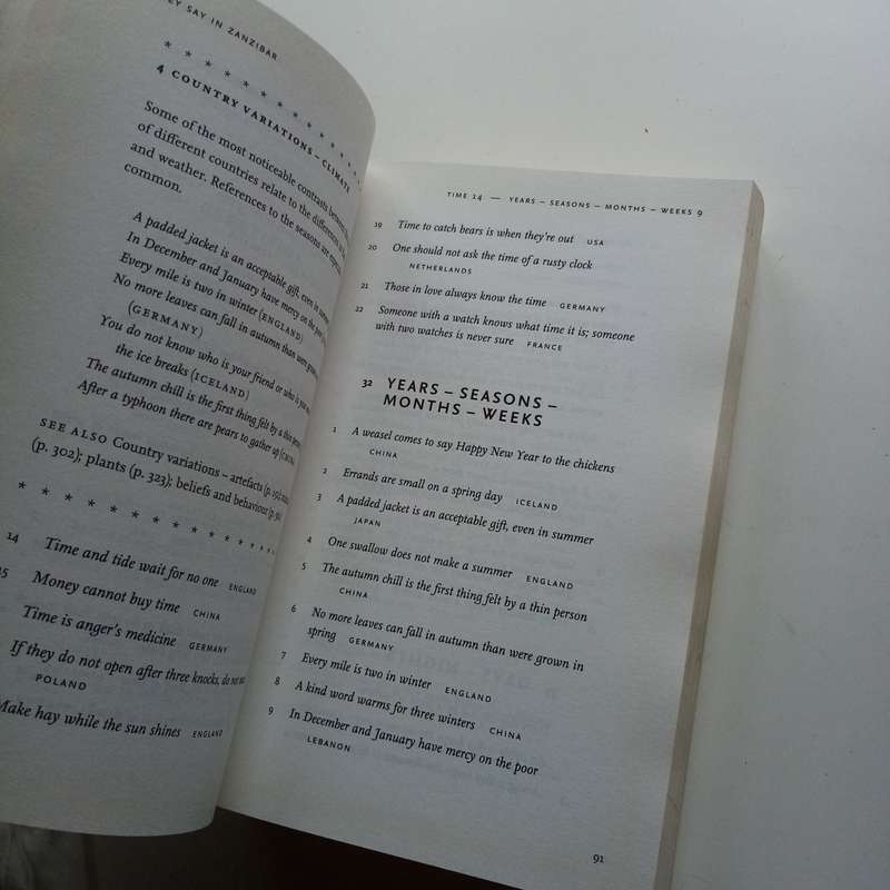 As They Say in Zanzibar: Proverbial Wisdom From Around the World by David Crystal