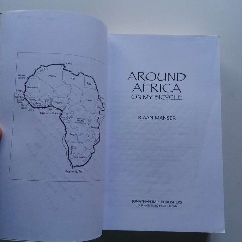 Around Africa on My Bicycle by Riaan Manser | Epic Adventure | African Travel Memoir