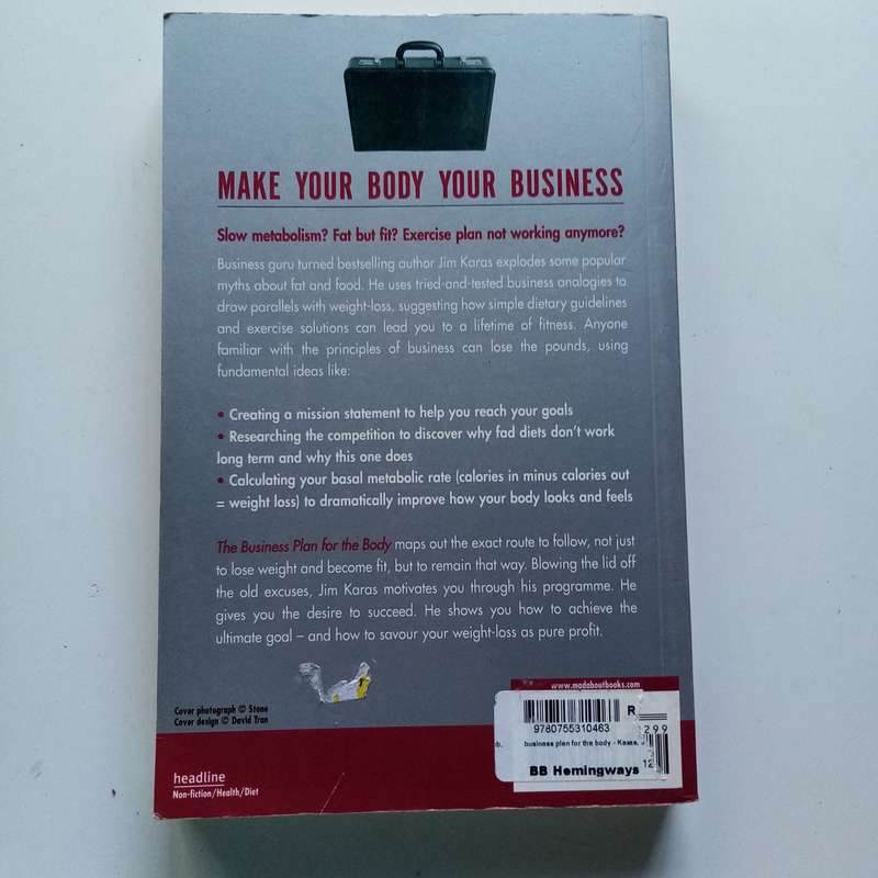 The Business Plan for the Body by Jim Karas | Fitness & Weight Loss Strategy | Transform Your Health
