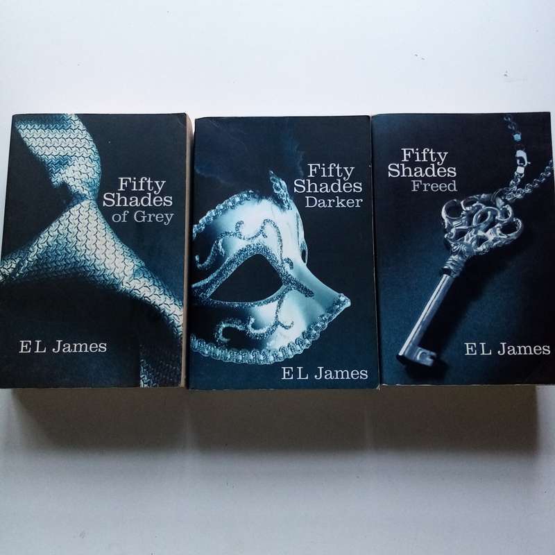 Fifty Shades Full Set of 3 Books by E.L. James | Grey, Darker, Freed | Passionate Romance Series