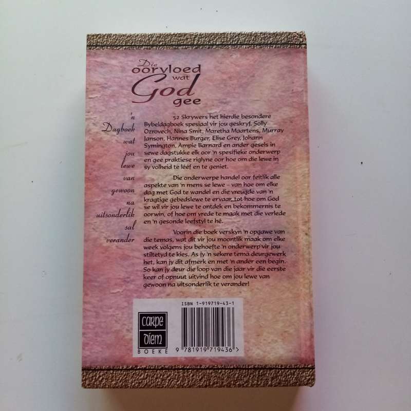 Die Oorvloed wat God Gee - 'n Inspirasie van Geloof en Hoop