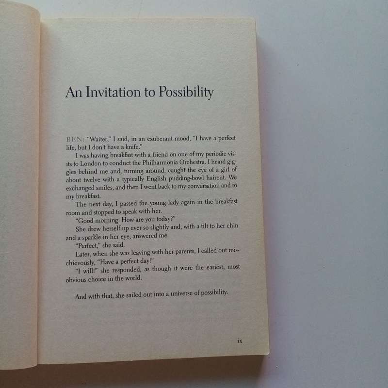 The Art of Possibility by Rosamund Stone Zander & Benjamin Zander - Transform Your Perspective
