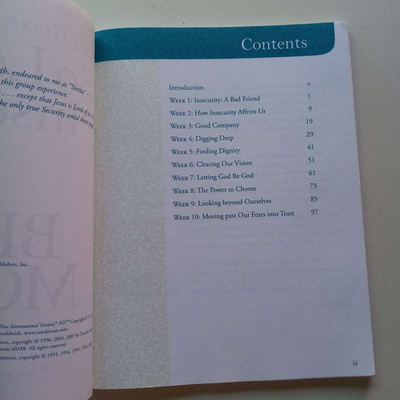 So Long, Insecurity: A Group Experience by Beth Moore - Overcome Doubts and Embrace Confidence