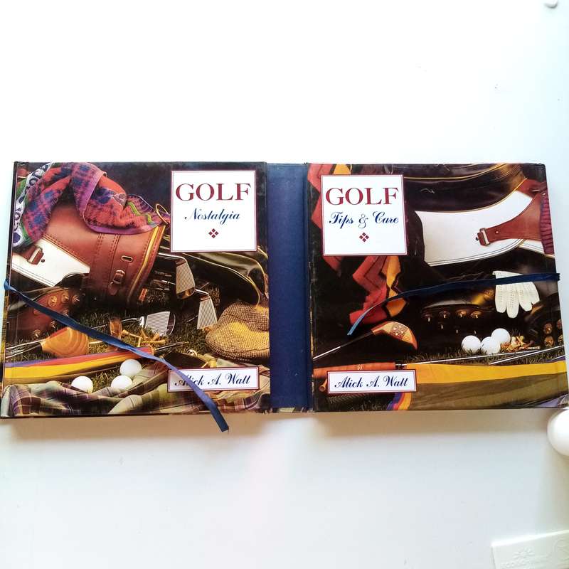 Golf: Two Book Set - Nostalgia and Tips & Care by Mick A. Watt
