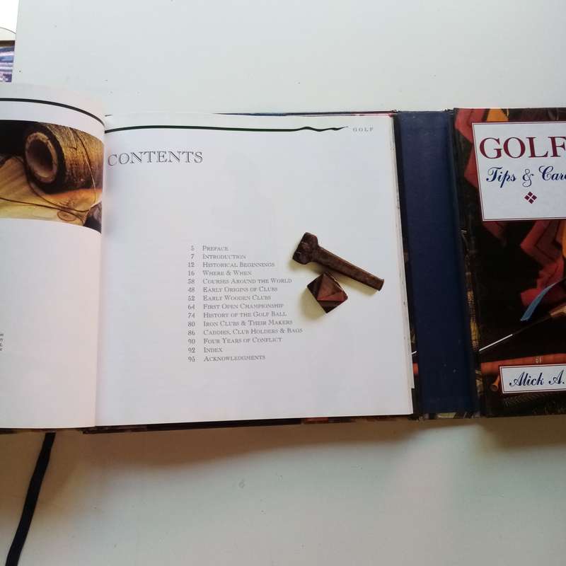 Golf: Two Book Set - Nostalgia and Tips & Care by Mick A. Watt