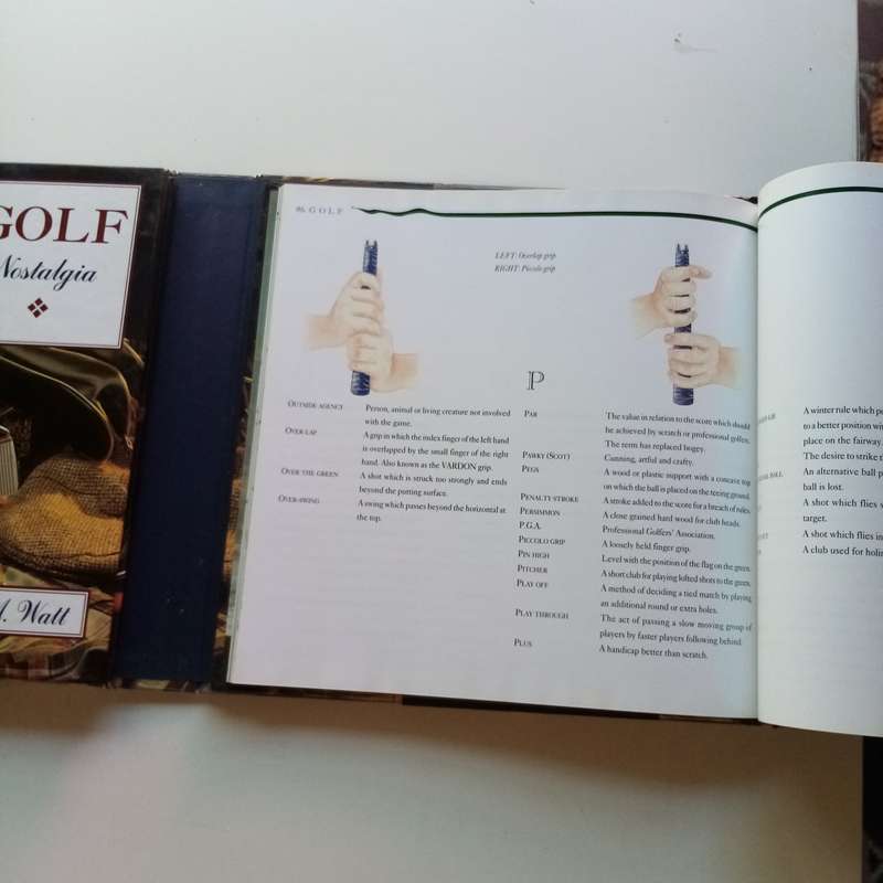 Golf: Two Book Set - Nostalgia and Tips & Care by Mick A. Watt