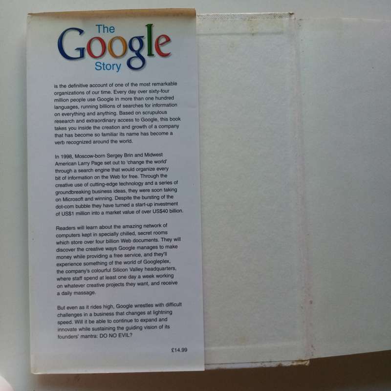 The Google Story by David A. Vise - The Inside Look at the Rise of Google