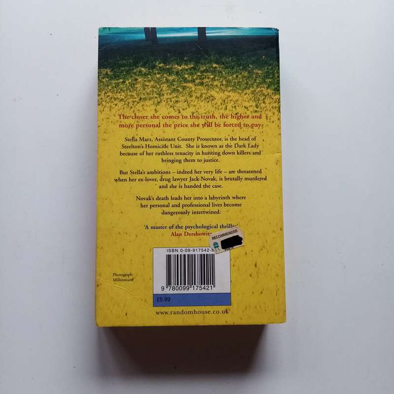Dark Lady by Richard North Patterson  A Riveting Legal Thriller
