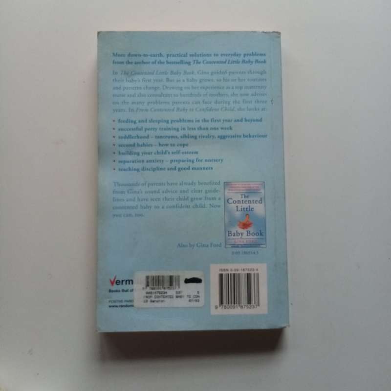 From Contented Baby to Confident Child by Gina Ford  Problem-Solving for the First Three Years