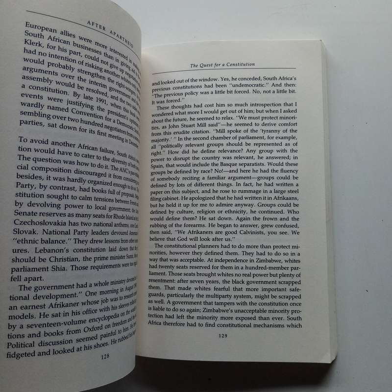 After Apartheid by Sebastian Mallaby  Understanding South Africas Journey to Democracy