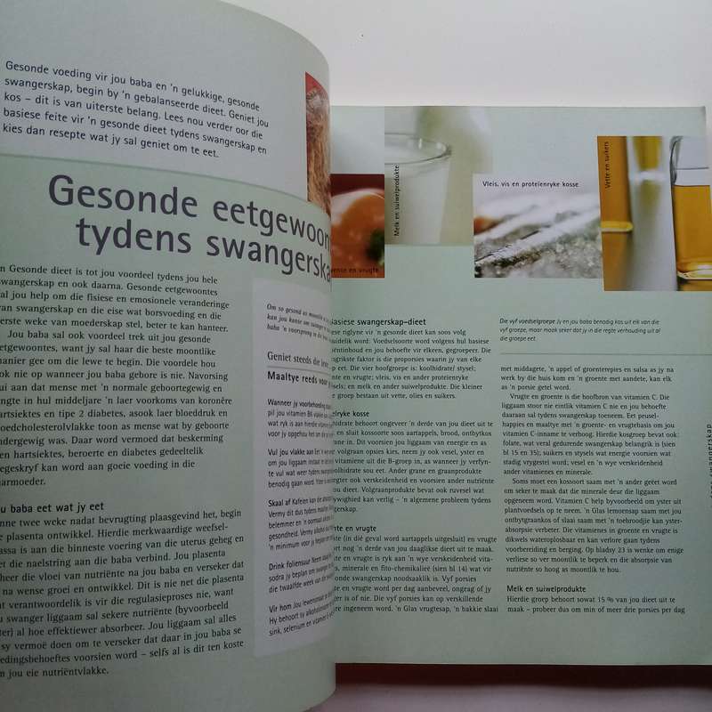 Volledige Swangerskap Kookboek: Gesonde Resepte vir Elke Trimester  Voedsaamheid en Smaak vir Mamma