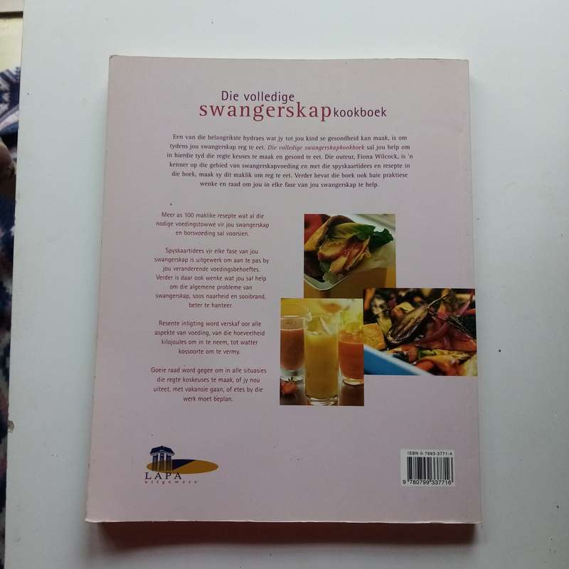 Volledige Swangerskap Kookboek: Gesonde Resepte vir Elke Trimester  Voedsaamheid en Smaak vir Mamma